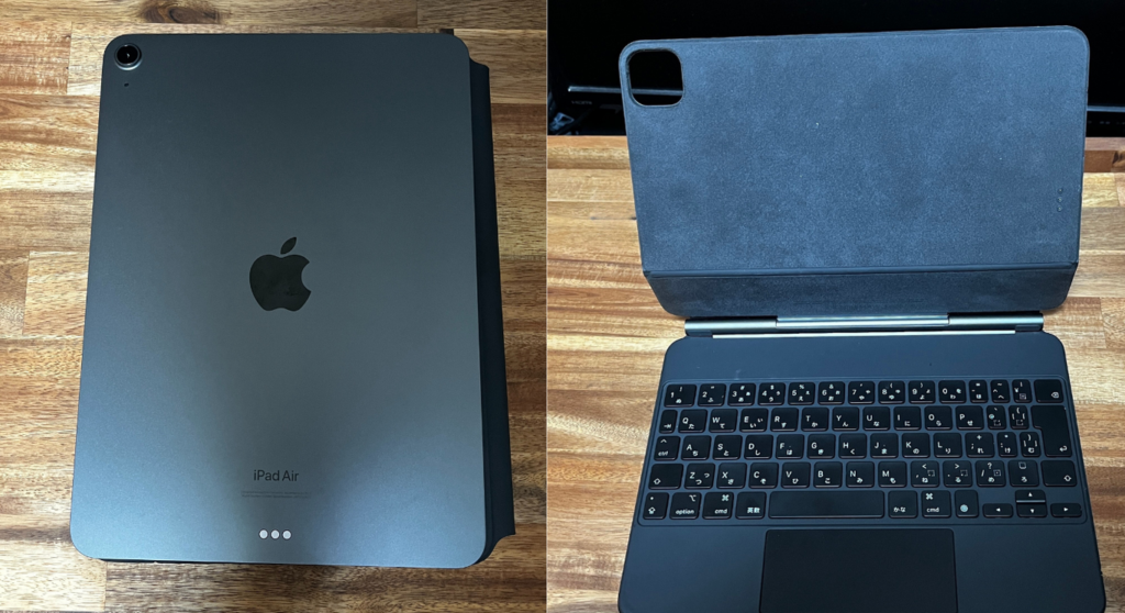 iPad AirとMagic Keyboard